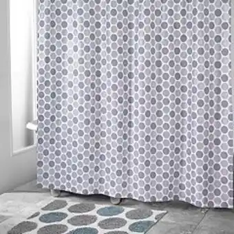 Kohl's Avanti dotted circle shower curtain offer