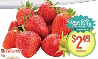 Chief Supermarket Strawberries Pint offer
