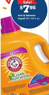 Family Dollar Arm & hammer liquid offer
