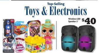 Family Dollar Wireless led speaker offer