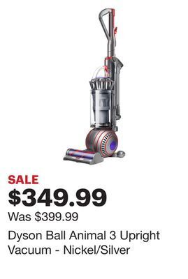 Best Buy Dyson ball animal 3 upright vacuum - nickel/silver offer
