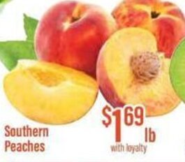 Chief Supermarket Southern Peaches offer