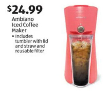 Aldi Ambiano Iced Coffee Maker offer