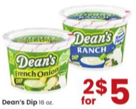 Albertsons Dean's Dip 16 oz. offer