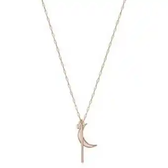 Kohl's Lc lauren conrad pearlescent moon nickel free charm cluster necklace. offer
