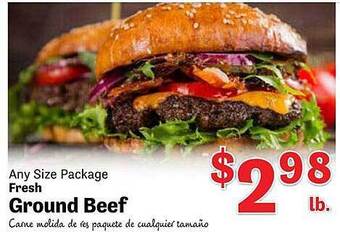 Fresh ground beef