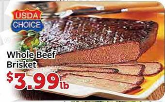 Fareway Whole beef brisket offer