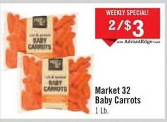 Price Chopper Market 32 baby carrots offer