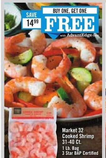 Price Chopper Market 32 cooked shrimp offer