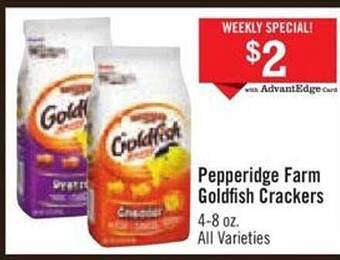 Pepperidge farm goldfish crackers