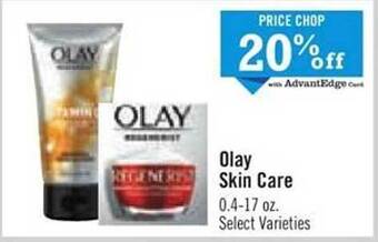 Price Chopper Olay skin care offer