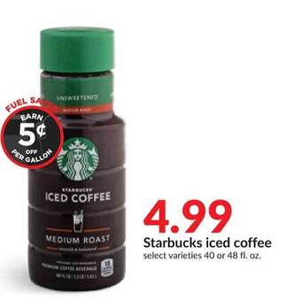 Hy-Vee Starbucks iced coffee offer
