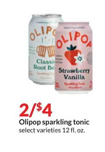 Hy-Vee Olipop sparkling tonic offer