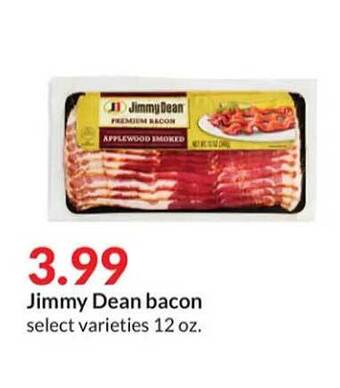 Hy-Vee Jimmy dean bacon offer