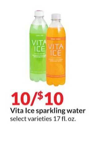 Hy-Vee Vita ice sparkling water offer