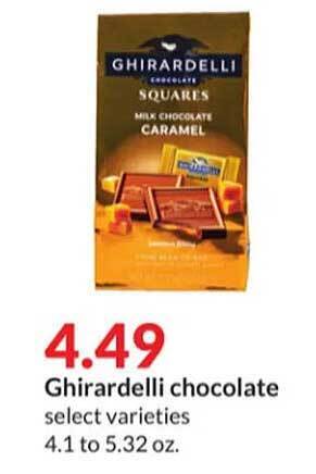 Hy-Vee Ghirardelli chocolate offer
