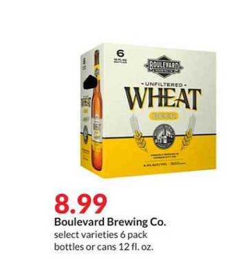 Hy-Vee Boulevard brewing co. offer