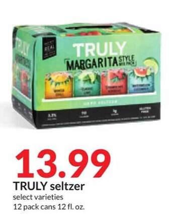 Hy-Vee Truly seltzer offer
