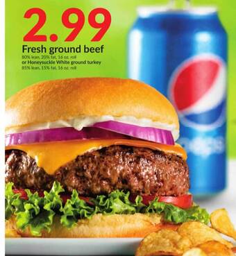Hy-Vee Fresh ground beef offer