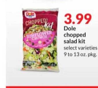 Hy-Vee Dole chopped salad kit offer