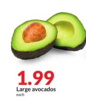Hy-Vee Large avocados offer