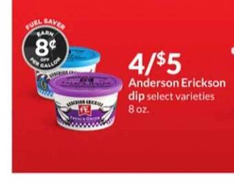 Hy-Vee Anderson erickson dip offer