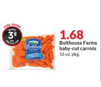 Hy-Vee Bolthouse farms baby-cut carrots offer