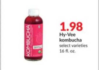 Hy-Vee Hy-vee kombucha offer