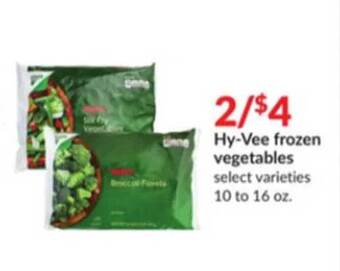 Hy-Vee Hy-vee frozen vegetables offer