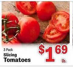 Food Depot Slicing tomatoes offer