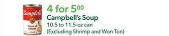Weis Markets Campbell's soup offer