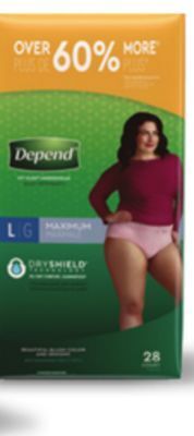 Rite Aid Select depend underwear offer
