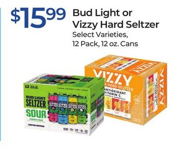 Rite Aid Bud light or vizzy hard seltzer offer
