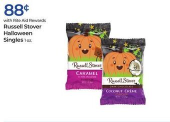 Rite Aid Russell stover halloween singles offer