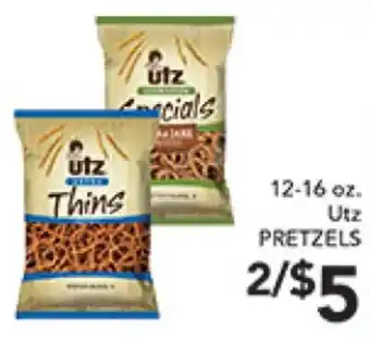 Pete's Fresh Market 12-16 oz. Utz Pretzels offer