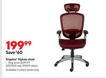 Staples Staples Hyken Chair offer