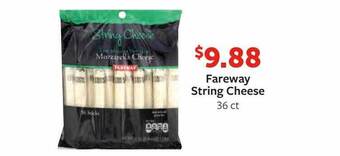 Fareway Fareway string cheese offer
