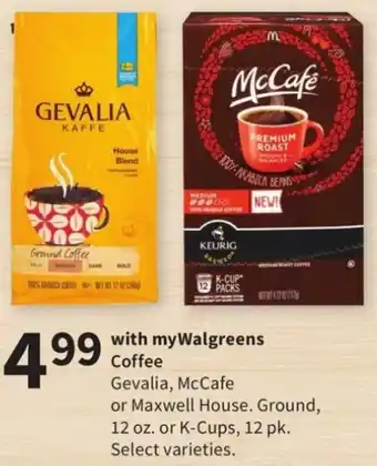 Walgreens McCafe, Gevalia offer