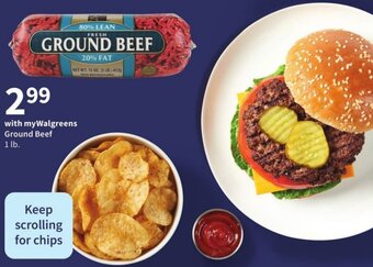 Walgreens Ground Beef offer