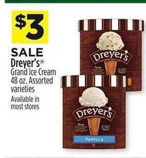 Dollar General Dreyer's grand ice cream offer
