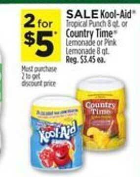 Dollar General Kool-aid or country time offer