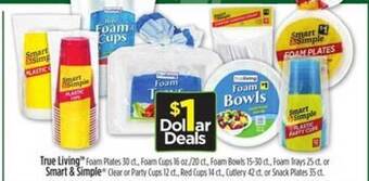 Dollar General True living or smart & simple offer