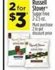 Dollar General Russell stover sugar free offer