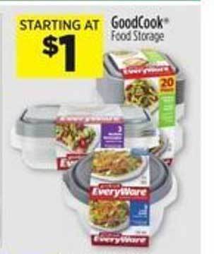 Dollar General Goodcook food storage offer