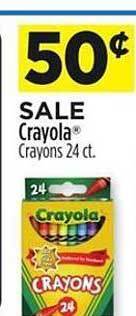 Dollar General Crayola crayons offer