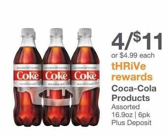 Kinney Drugs Coca-cola products offer