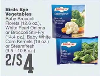Forest Hills Food Birds eye vegetables offer