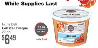Forest Hills Food Lobster bisque offer