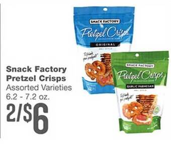 Forest Hills Food Snack factory pretzel crisps offer