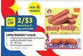 Lidl Little debbie snack offer